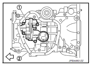 Nissan Sentra Service Manual: Unit disassembly and assembly - Engine