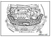 Front grille