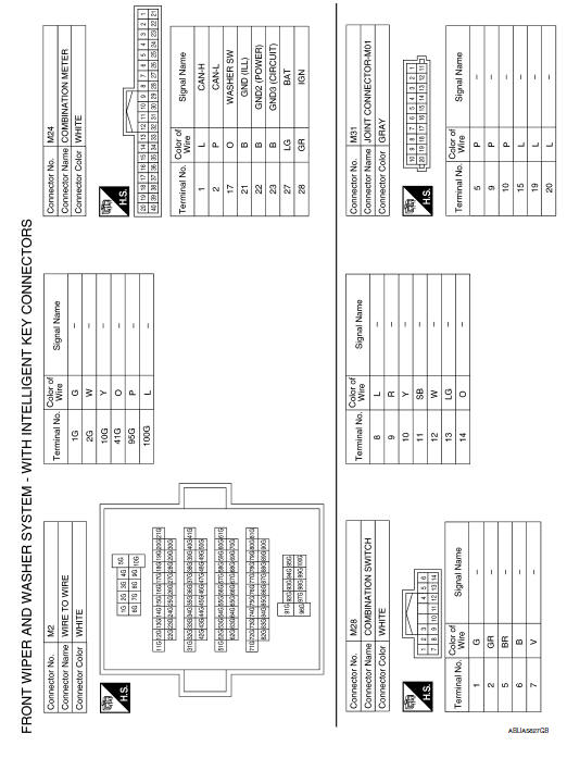 Wiring diagram - with intelligent key