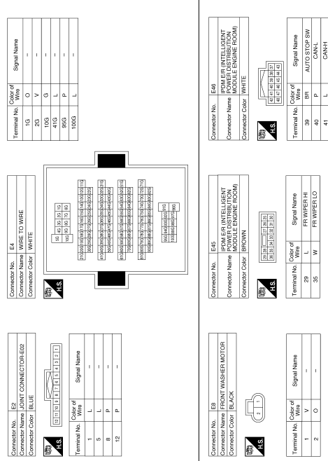 Wiring diagram - without intelligent key