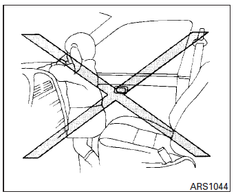 Precautions on supplemental restraint system 