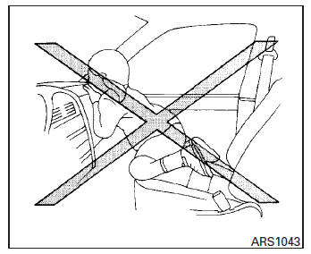 Precautions on supplemental restraint system 