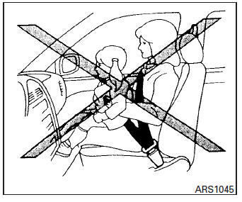 Precautions on supplemental restraint system 