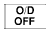 Overdrive off indicator