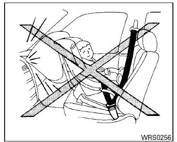 Precautions on child restraints