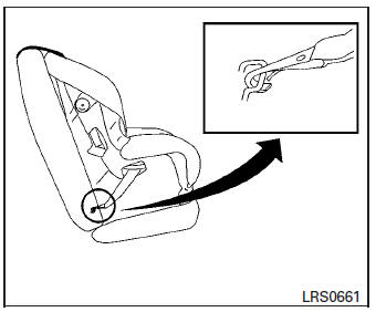 LATCH webbing-mounted attachment