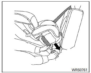 Rear-facing – step 2