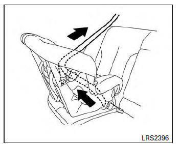 Rear-facing – step 4