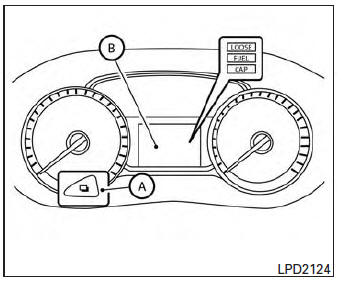 Loose Fuel Cap warning message