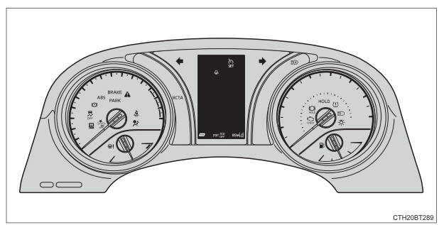 Warning lights and indicators