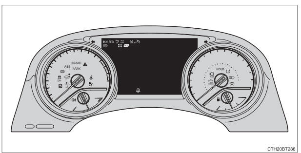 Warning lights and indicators