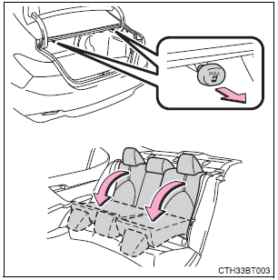 Adjusting the seats