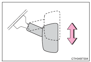 Adjusting the steering wheel and mirrors