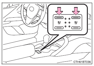 Using the air conditioning system and defogger