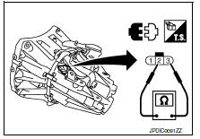 Park/neutral position (PNP) Switch :Component Inspection