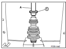 Mainshaft and gear 