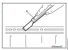 Precaution for Procedure without Cowl Top Cover