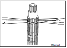 Input shaft and gear 