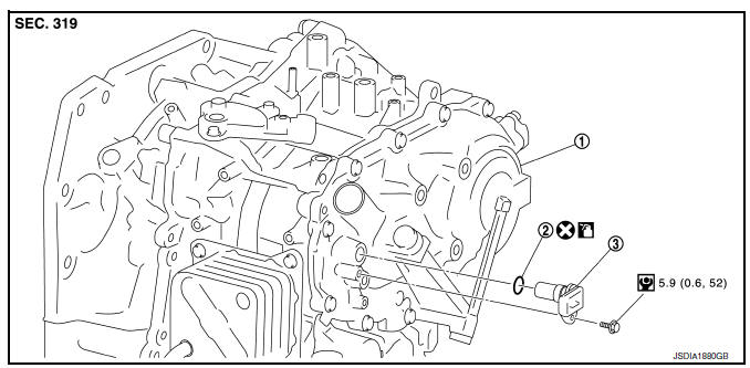 Primary speed sensor 