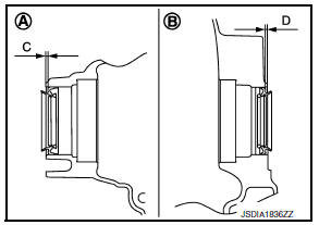 Differential side oil seal