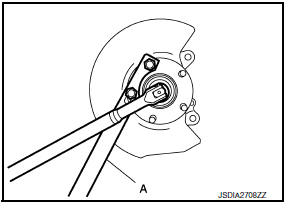 Front wheel hub