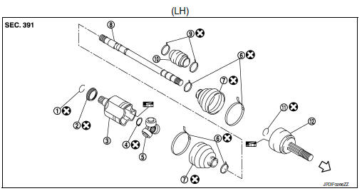 EXCEPT 6M/T : Exploded View 