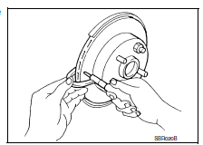 Front disc brake