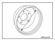 Rear drum brake