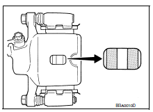 Rear disc brake