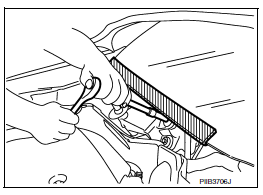 Precaution for Procedure without Cowl Top Cove.r. 