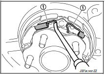 Parking brake shoe