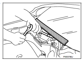 Precaution for Procedure without Cowl Top Cove.r.