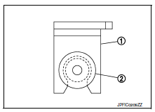 Rear wheel sensor