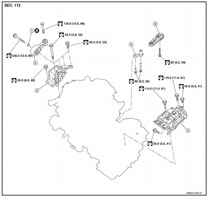 Engine assembly CVT