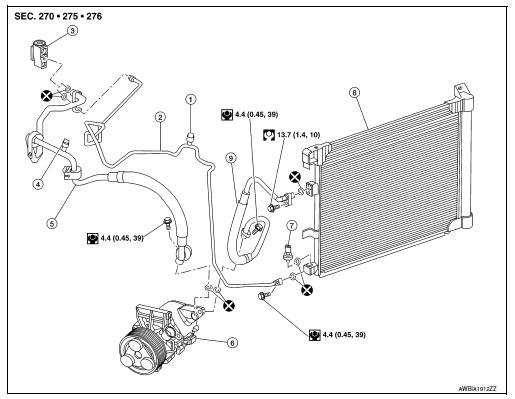 Cooler pipe and hose