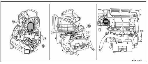 Component part location