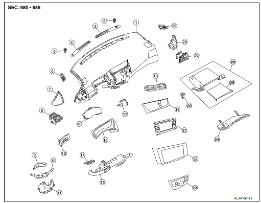 Instrument panel assembly