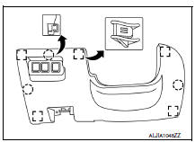 Instrument lower panel lH