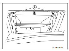 Glove box assembly