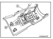 Trunk lid opener switch