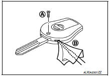 Check keyfob components