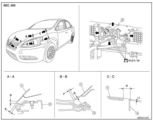 Hood assembly : adjustment