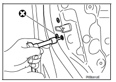 REAR DOOR LOCK : Removal and Installation