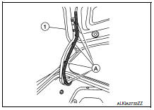 Trunk lid assembly : removal and installation