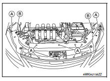 HOOD LOCK CONTROL : Removal and Installation