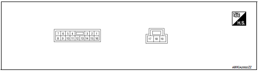 Power window main switch