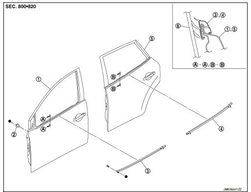 Door outside molding