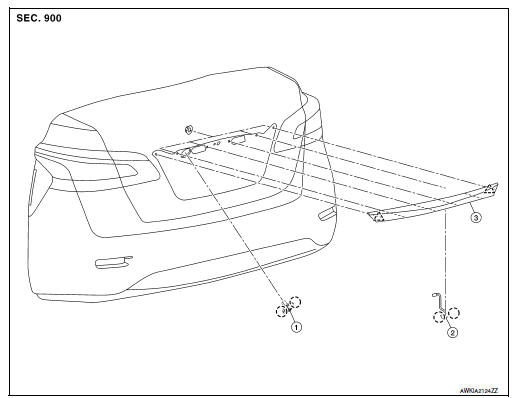 License lamp finisher