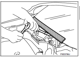 Precaution for procedure without cowl top cove.R.