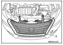 Front grille